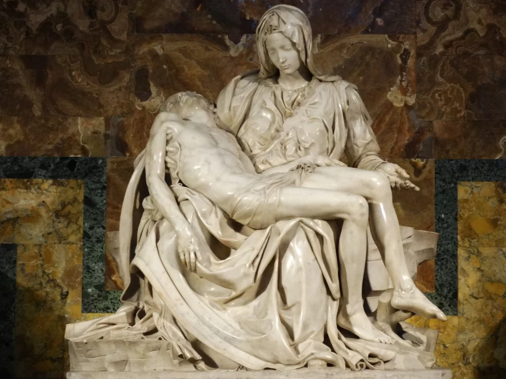 White Marble Statue
