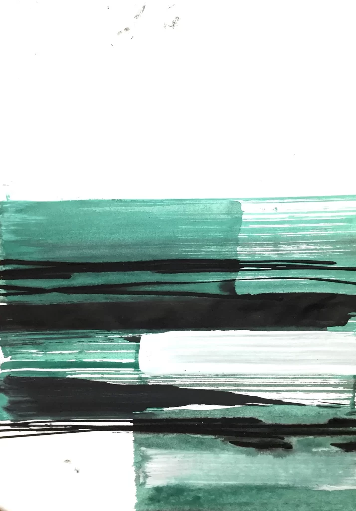 White Flow Stripe Abstract Background