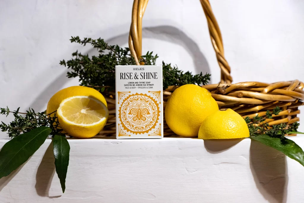 HELIES Lemon & Thyme Soap Box