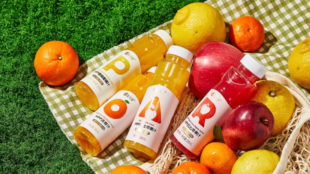 HPP Fruit Juice Bottle