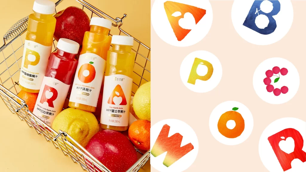 HPP Fruit Juice Drink Bottle