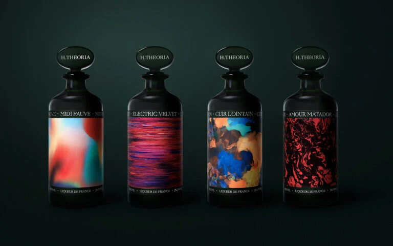 H.Theoria Liquor Bottle