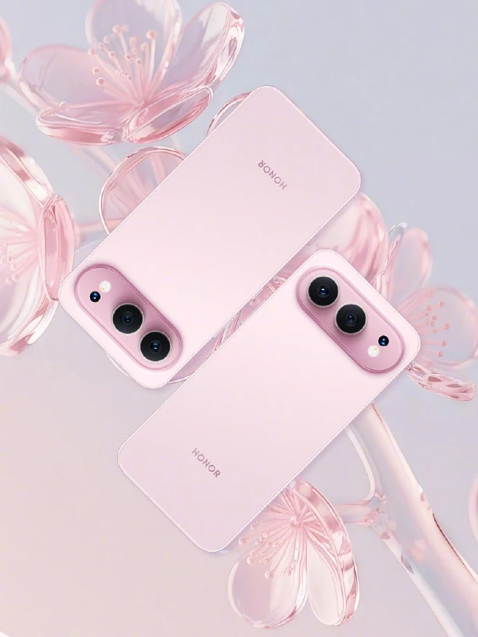 Honor Pink Floral Phone