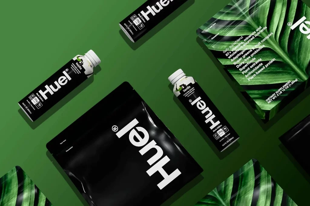 Huel Nutrition Shake Mix Pouch View
