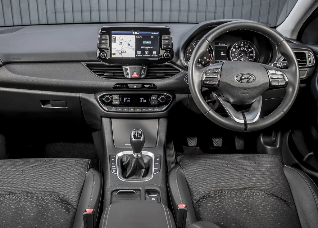 Hyundai i30 Dashboard Interior View