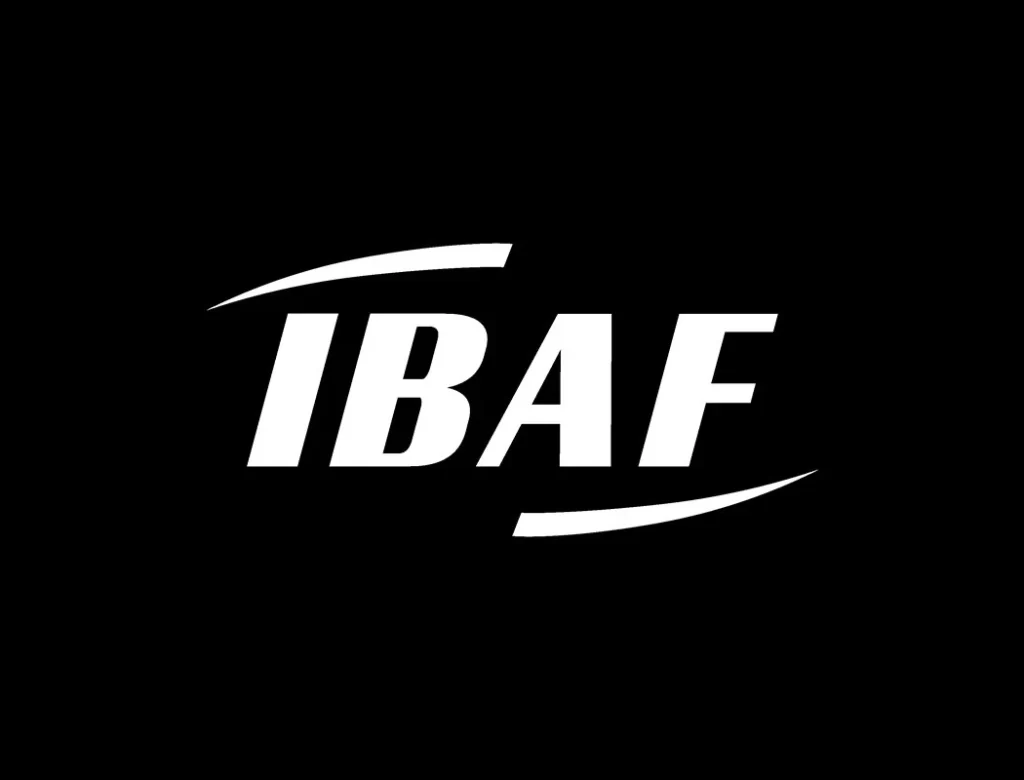 IBAF Arc Letters Logo