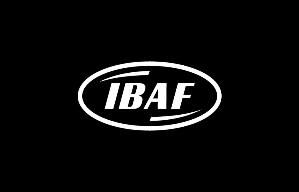 IBAF Oval Emblem Logo