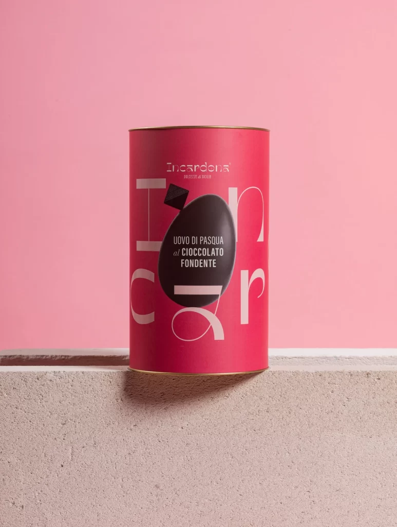 Incardona Black Ribbon Chocolate Easter Egg