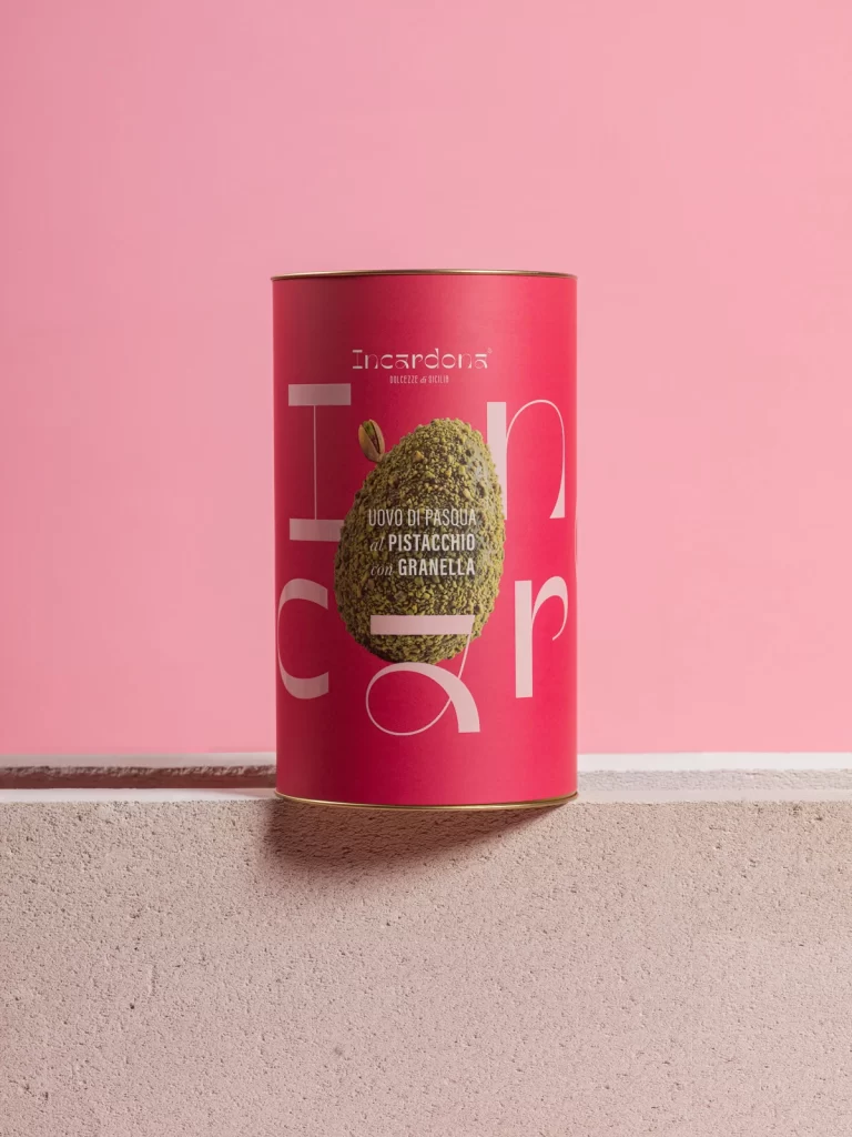 Incardona Chocolate Easter Egg Pink Foil