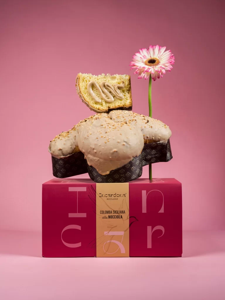 Incardona Nocciola Easter Colomba Box