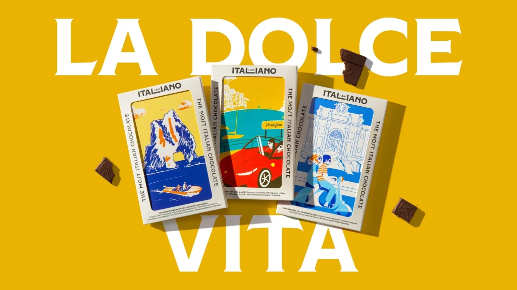 Italiano Chocolate Box Design