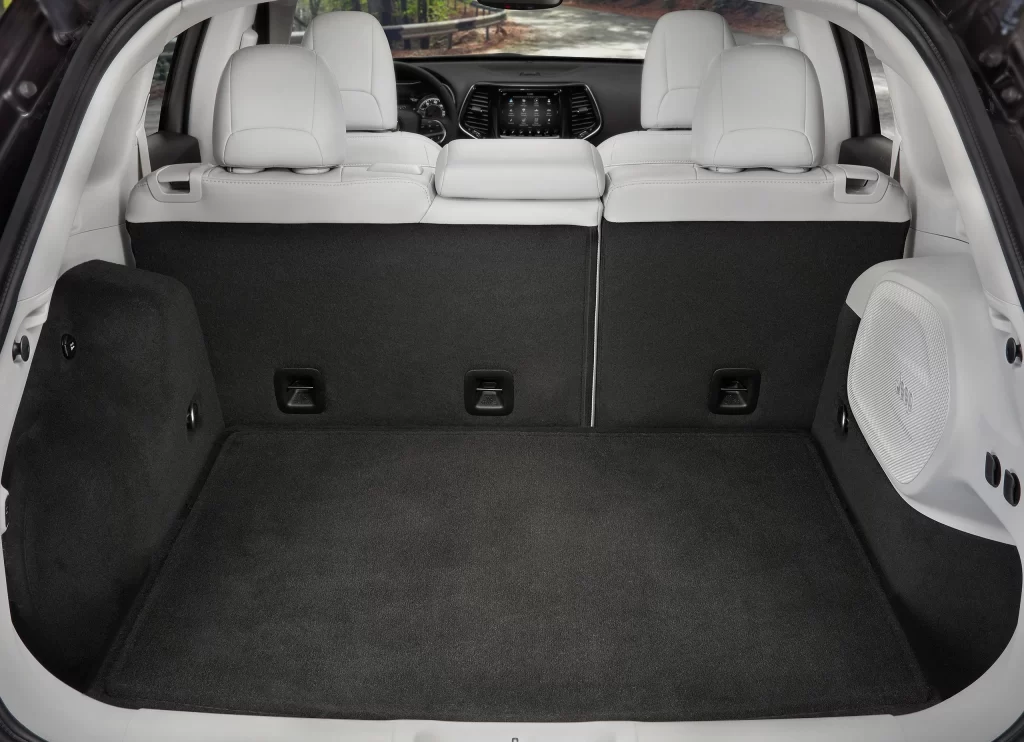 Jeep Trunk Cargo Space Interior Photography
