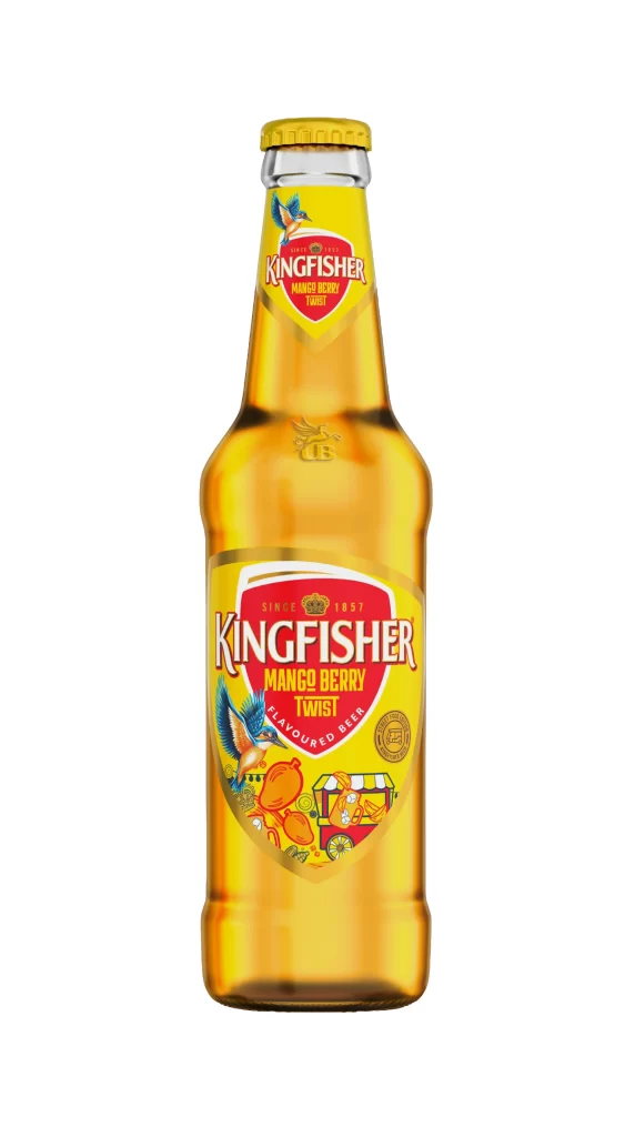 Kingfisher Mango Berry Twist Beer Bottle Packaging