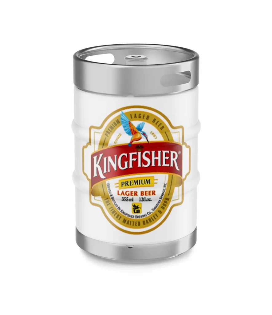 Kingfisher Premium Lager 50L Keg Packaging