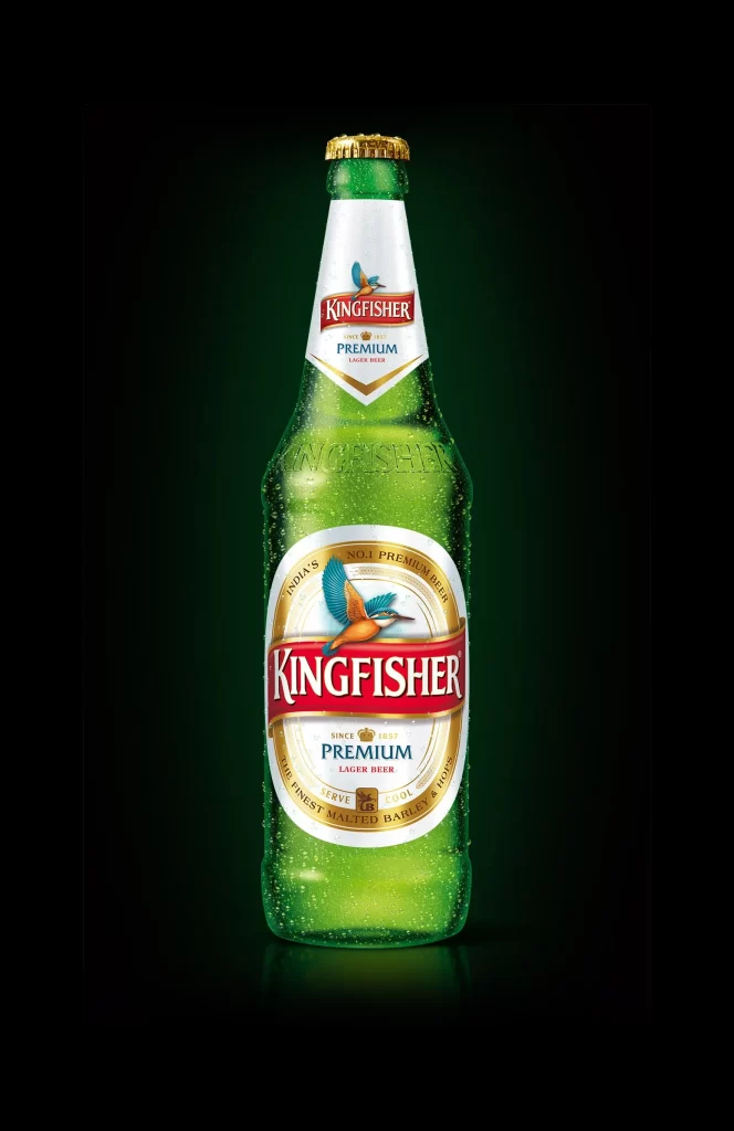 Kingfisher Premium Lager Beer Bottle Packaging
