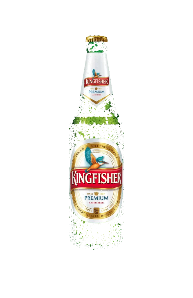 Kingfisher Premium Lager Beer Bottle Packaging