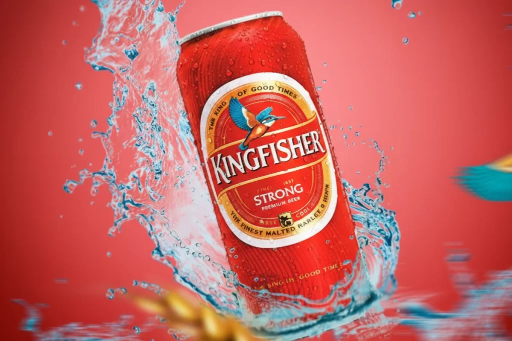 Kingfisher Strong Beer Can Packaging