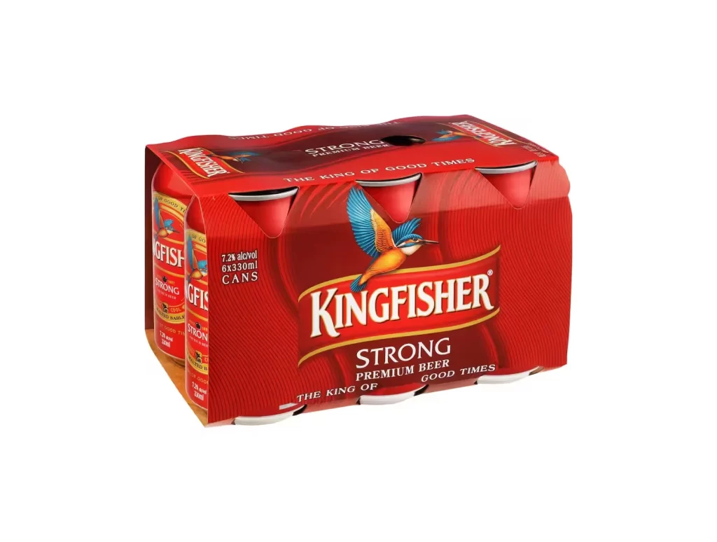 Kingfisher Strong Beer Carton Packaging