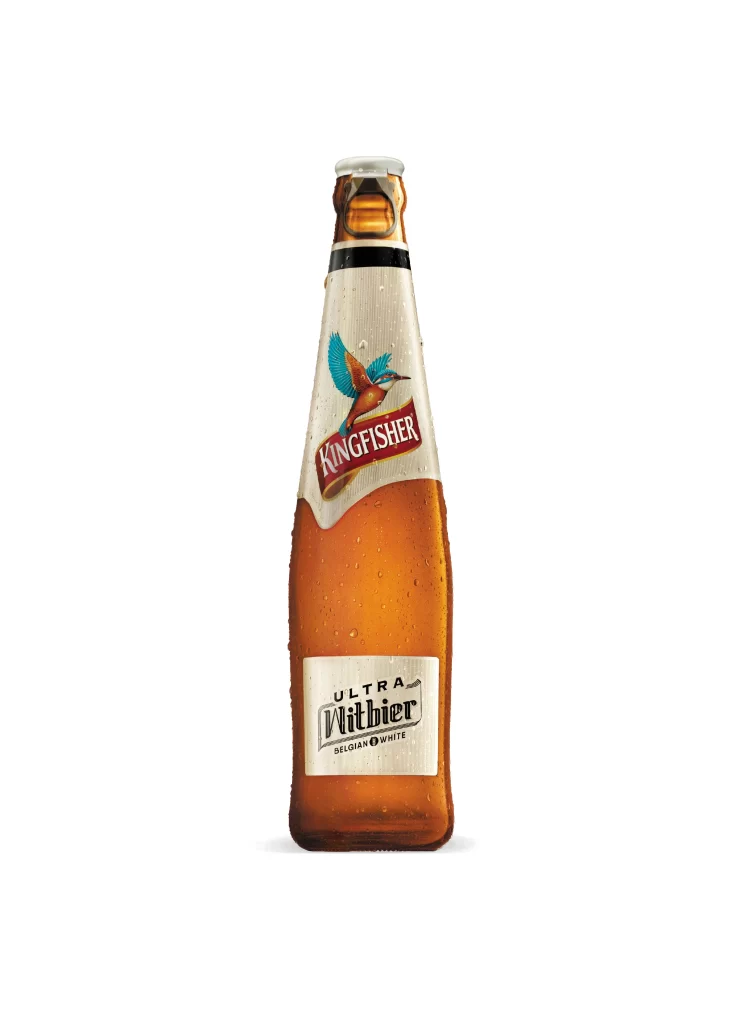 Kingfisher Ultra Witbier Beer Bottle Packaging