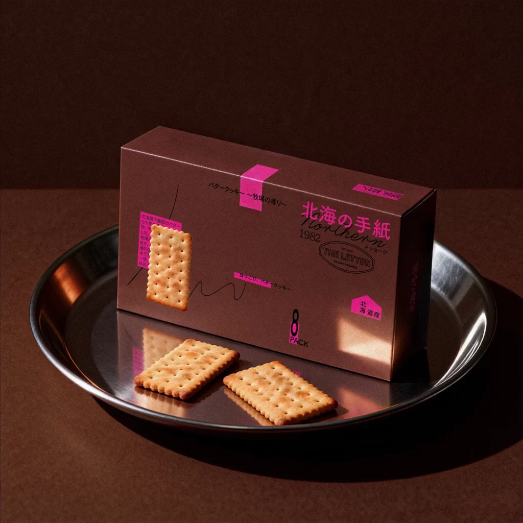 Kita No Tegami Cracker Box Flat Lay