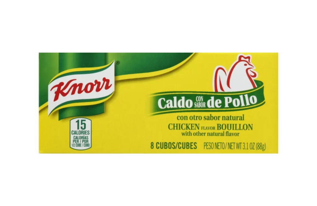 Knorr Chicken Bouillon Cube Box