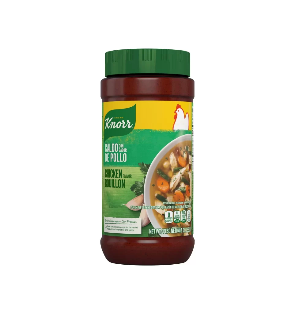Knorr Chicken Bouillon Jar