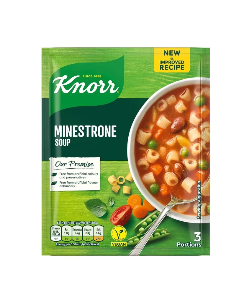 Knorr Minestrone Soup Pouch View