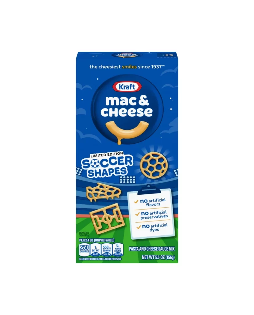 Kraft Mac & Cheese Box Studio Shot