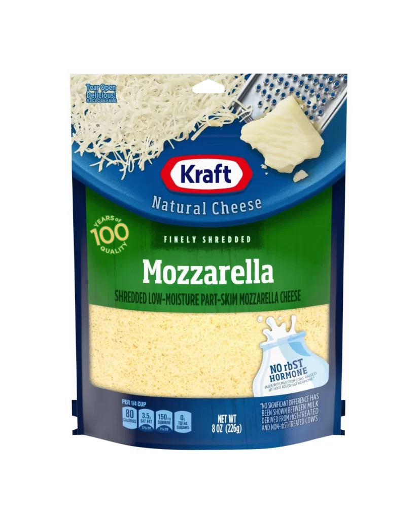 Kraft Mozzarella Cheese Pouch
