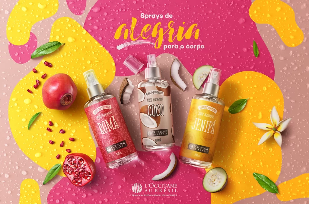 LOccitane Body Spray Advertisement