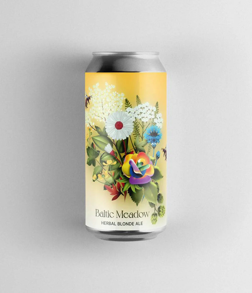 Labietis Baltic Meadow Blonde Ale Beer Can Packaging