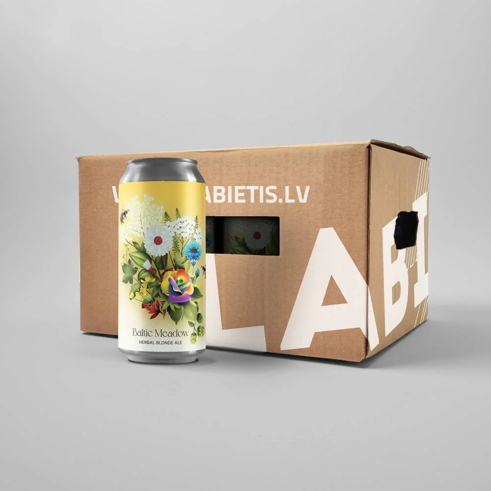 Labietis Baltic Meadow Blonde Ale Beer Carton Packaging