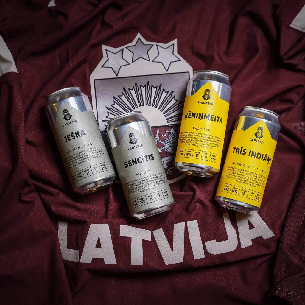 Labietis Beer Can Gift Set Packaging