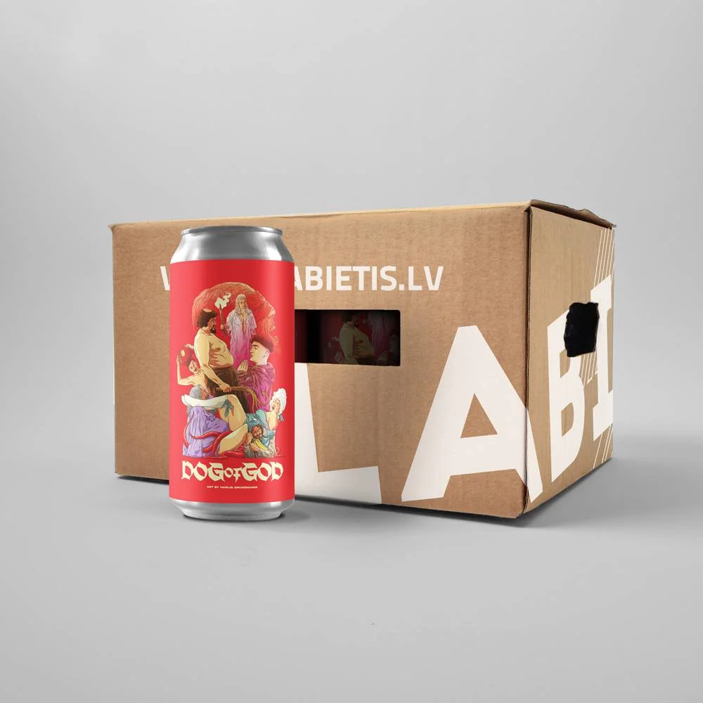 Labietis Dieva Suns Beer Carton Packaging