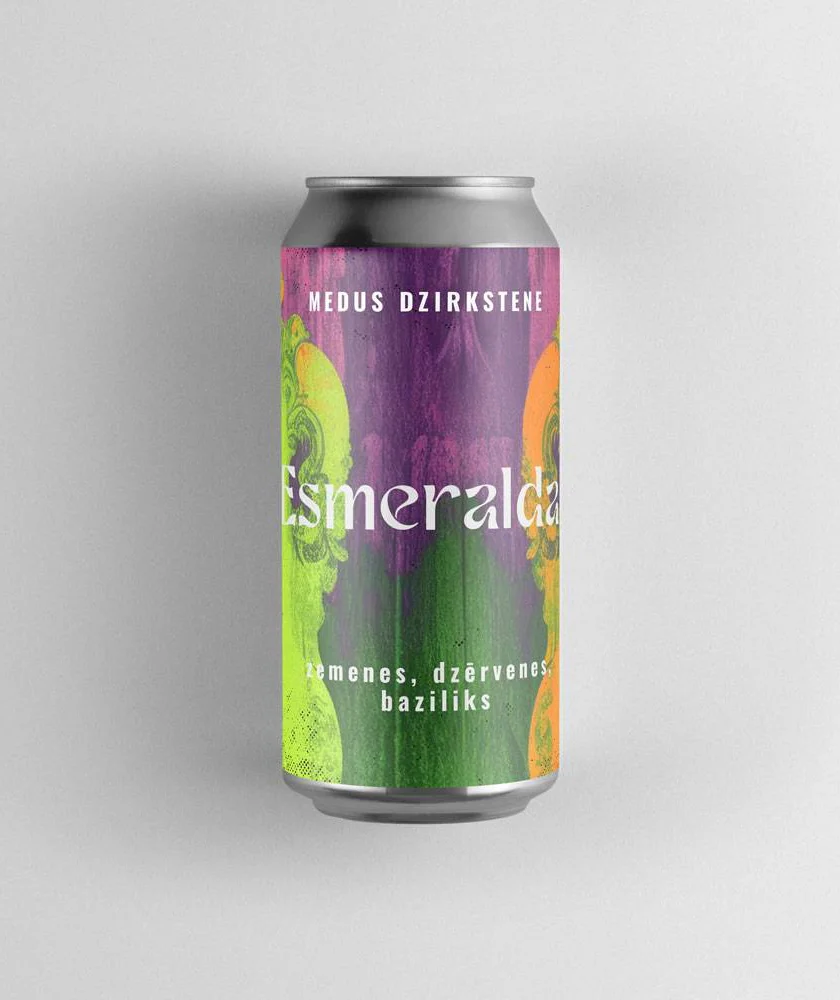 Labietis Esmeralda Beer Can Packaging
