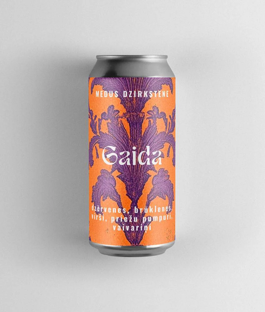 Labietis Gaida Sparkling Mead Beer Can Alternate Packaging