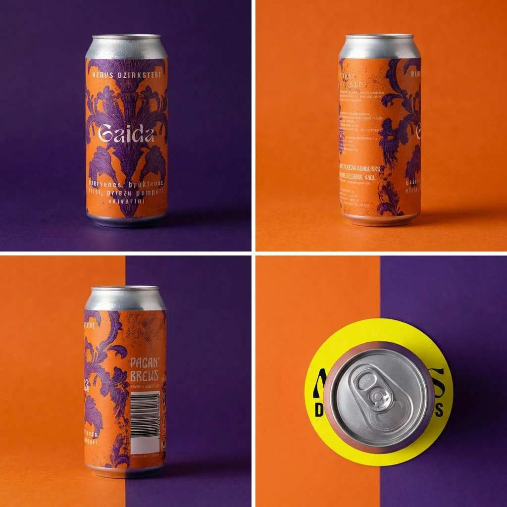 Labietis Gaida Sparkling Mead Can Multiple Views