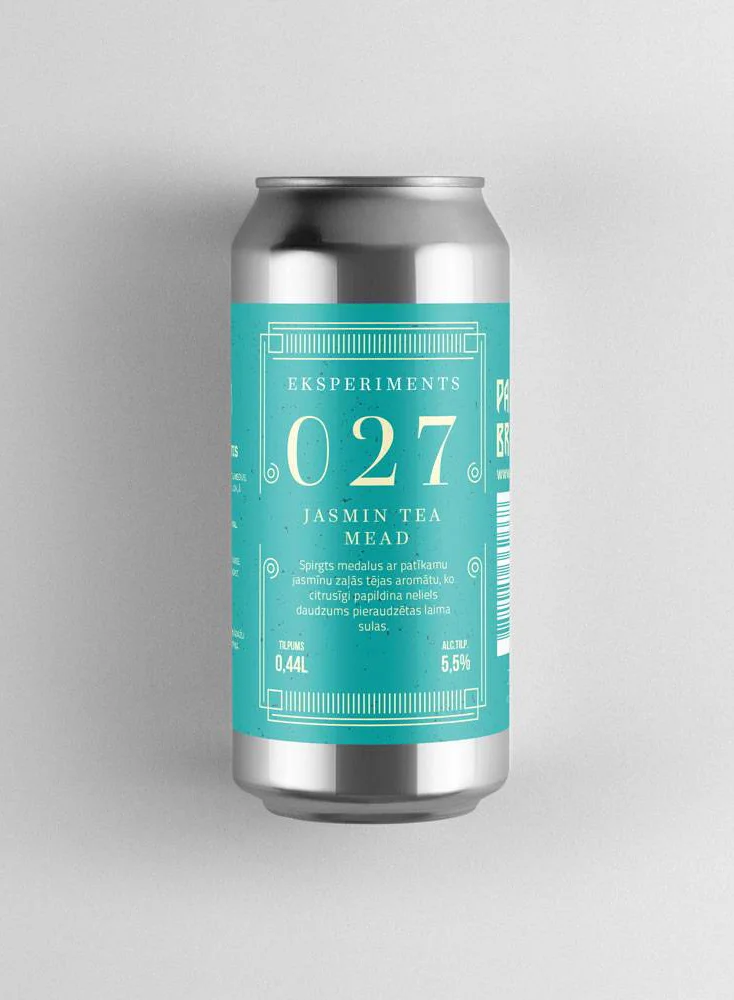 Labietis Jasmine Tea Mead Can Packaging