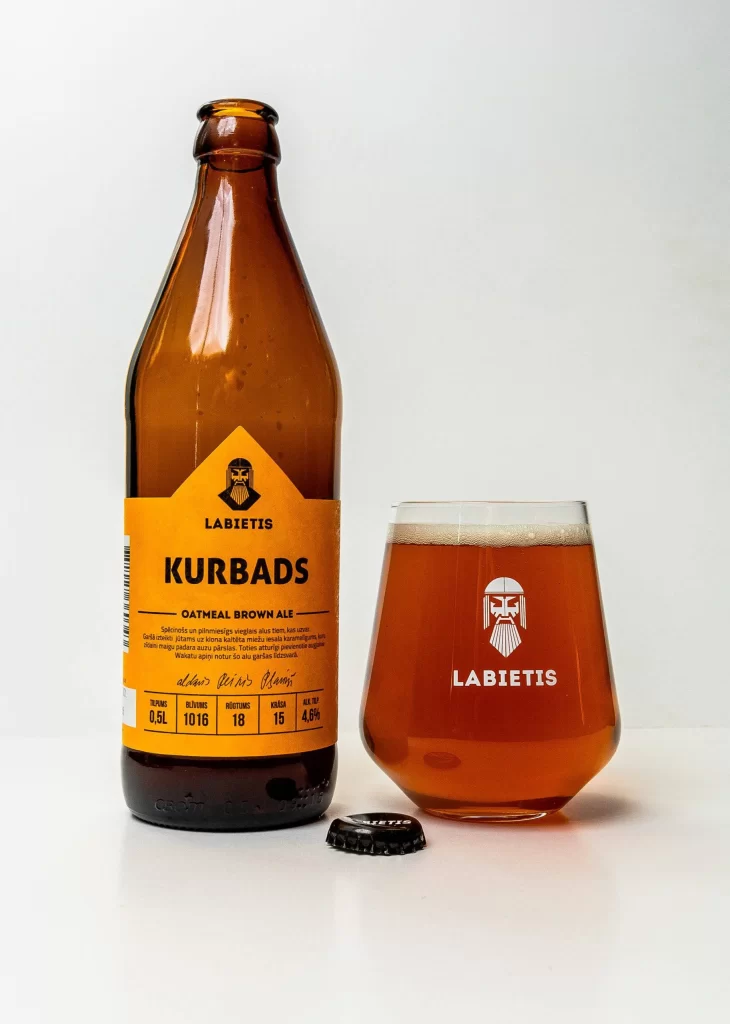 Labietis Kurbads Beer Bottle Web Edition Packaging