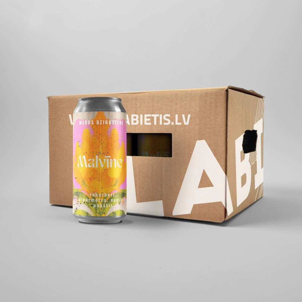 Labietis Malvine Sparkling Mead Carton Packaging