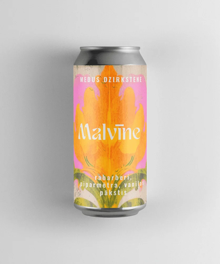 Labietis Malvine Sparkling Mead Can Packaging