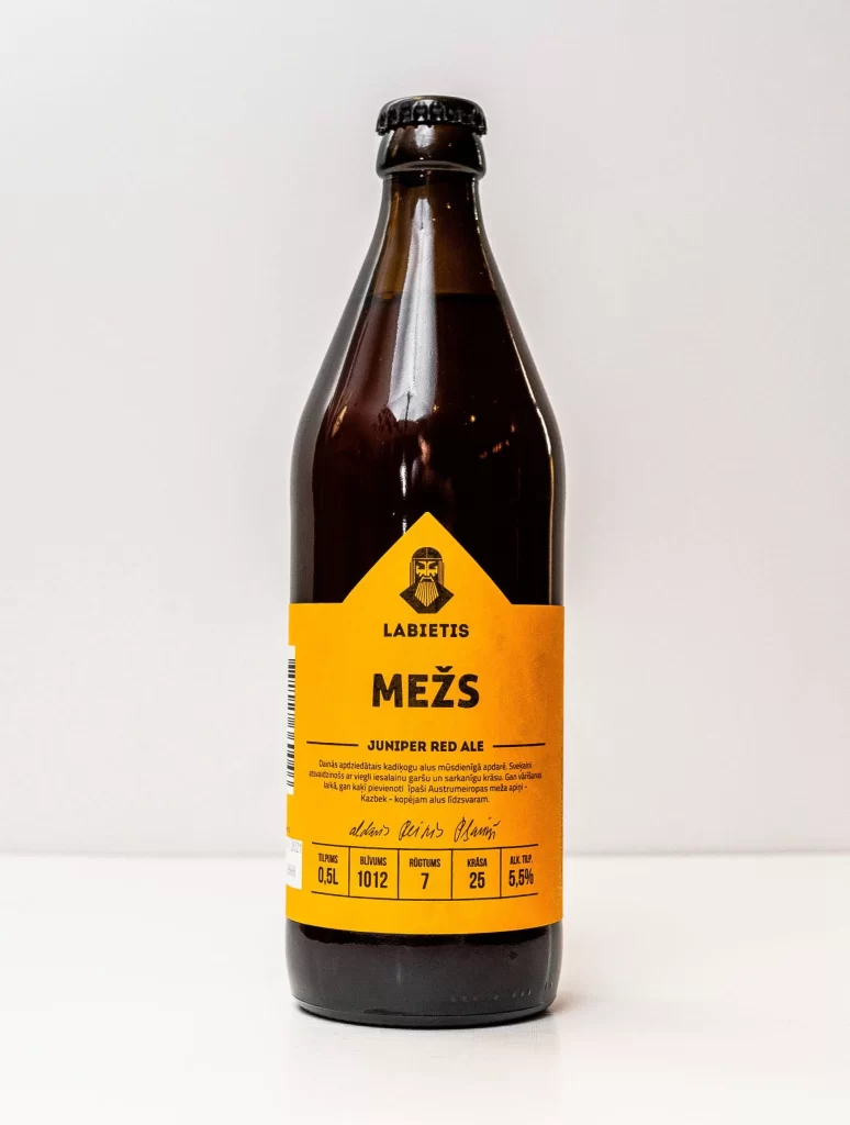 Labietis Mezs Beer Bottle Packaging
