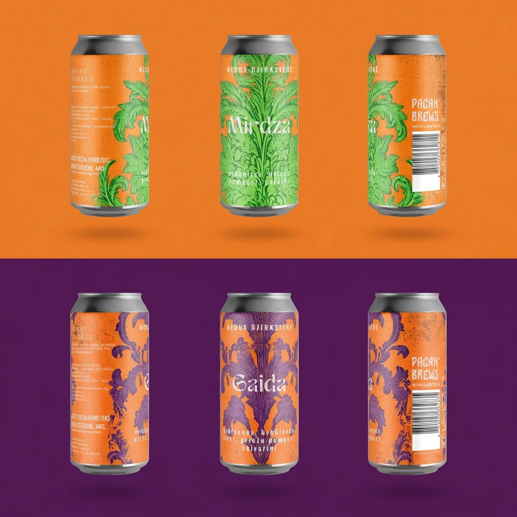 Labietis Mirdza And Gaida Sparkling Mead Cans Packaging