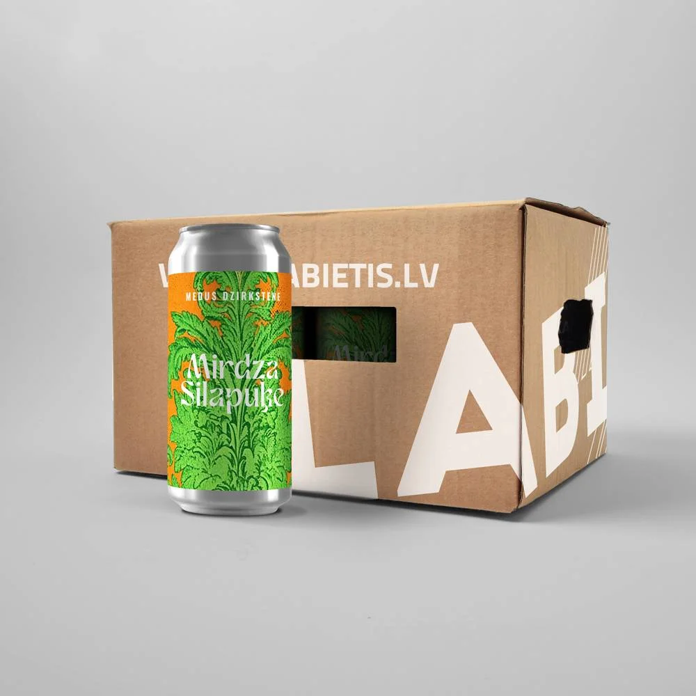 Labietis Mirdza Sparkling Mead Carton Packaging