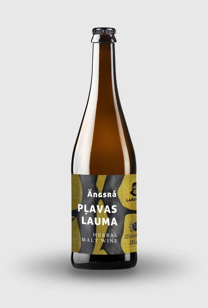 Labietis Plavas Lauma Herbal Malt Wine Bottle Packaging