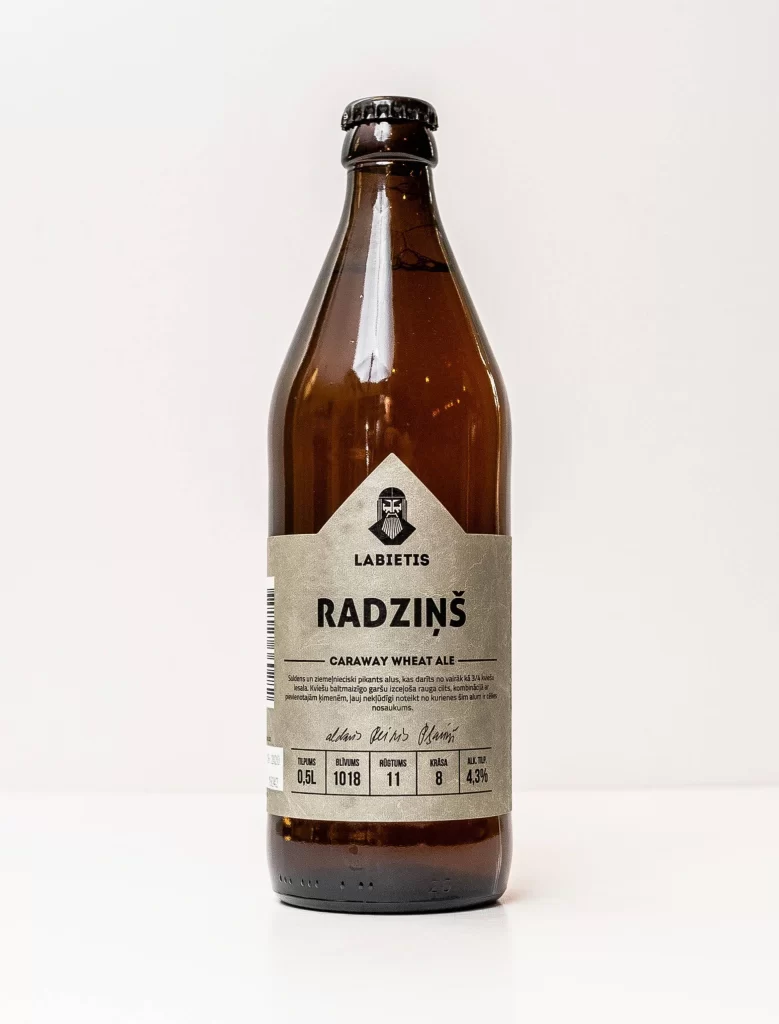 Labietis Radzins Beer Bottle Packaging