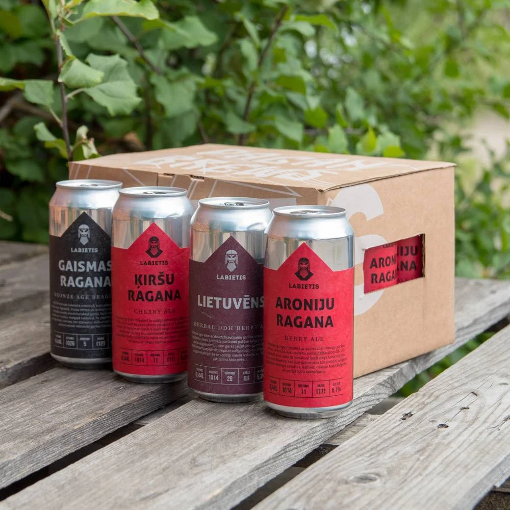 Labietis Ragana Berry Ale Can Gift Set Packaging