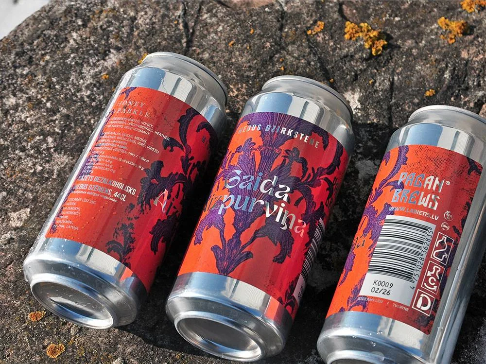 Labietis Sparkling Mead Cans Trio Packaging