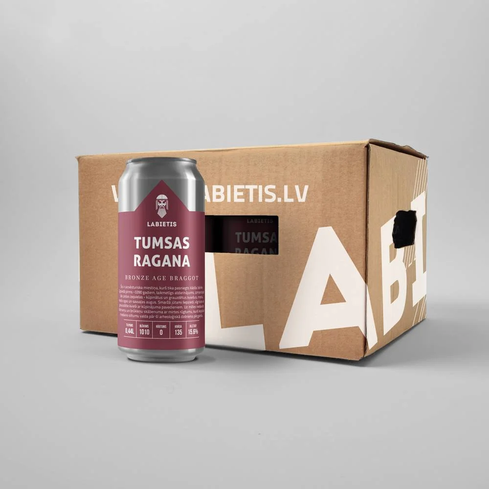 Labietis Tumsas Ragana Beer Carton Packaging