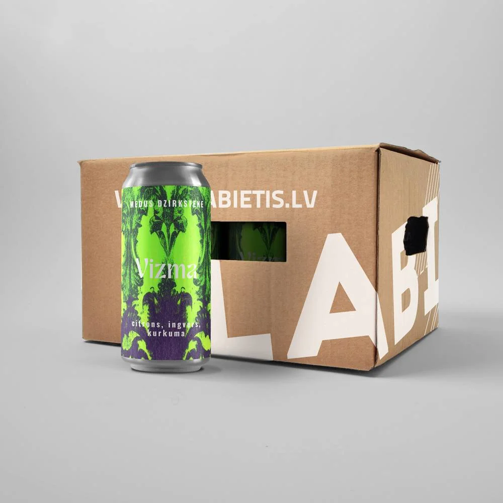 Labietis Vizma Sparkling Mead Carton 6 Pack Packaging